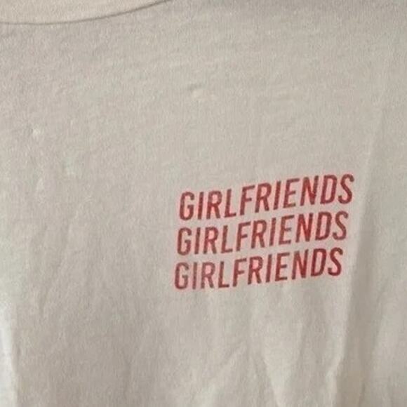 Mate The Label Organic Cotton Girlfriends 3/4 Length Sleeve Tee Size Small NWT - Picture 5 of 8